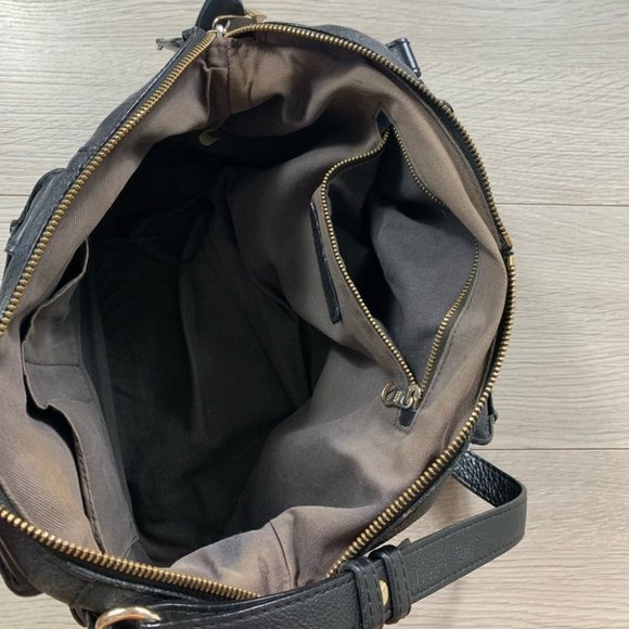 SEE BY CHLOE ‘KAY' BLACK LEATHER SHOULDER BAG - Picture 12 of 16